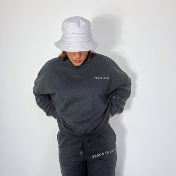 BOX FIT TRACKSUIT CHARCOAL