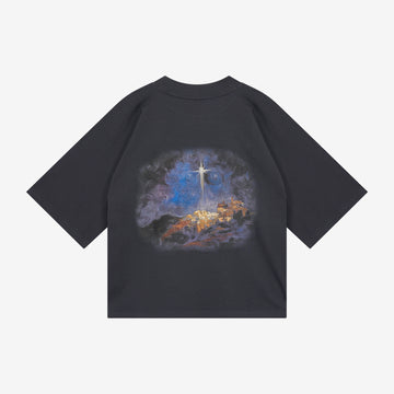 Dark Gray ''Star of Bethlehem' Tee